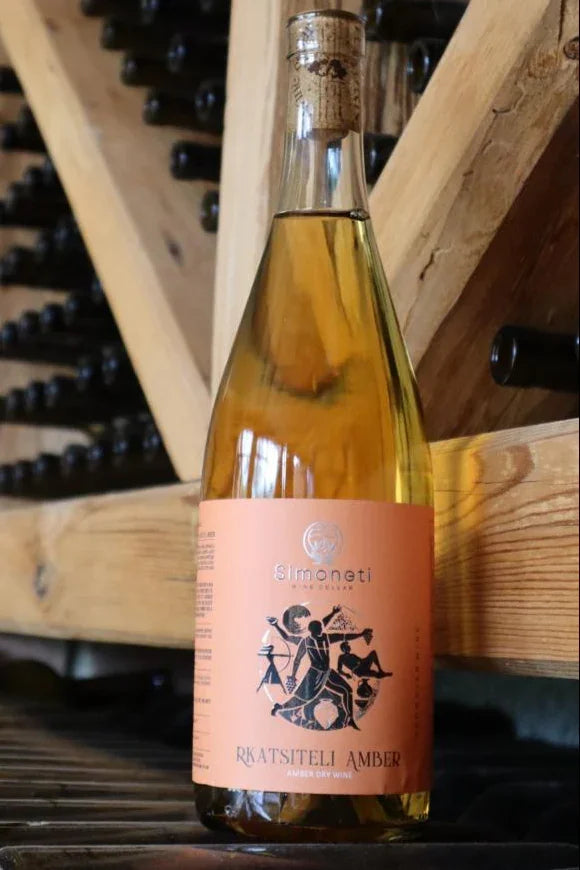 シモネティ ルカツィテリ 2021 オレンジワイン カヘティ - georgianwinestore