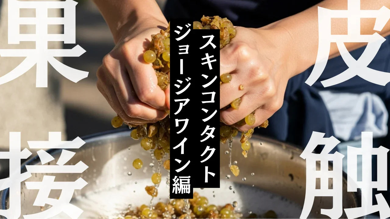 3分解説｜ジョージアのオレンジワインとスキンコンタクト【保存版】