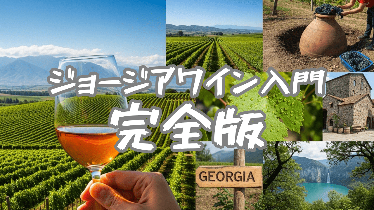 ジョージアワイン【完全版】入門におすすめ｜5分で解説