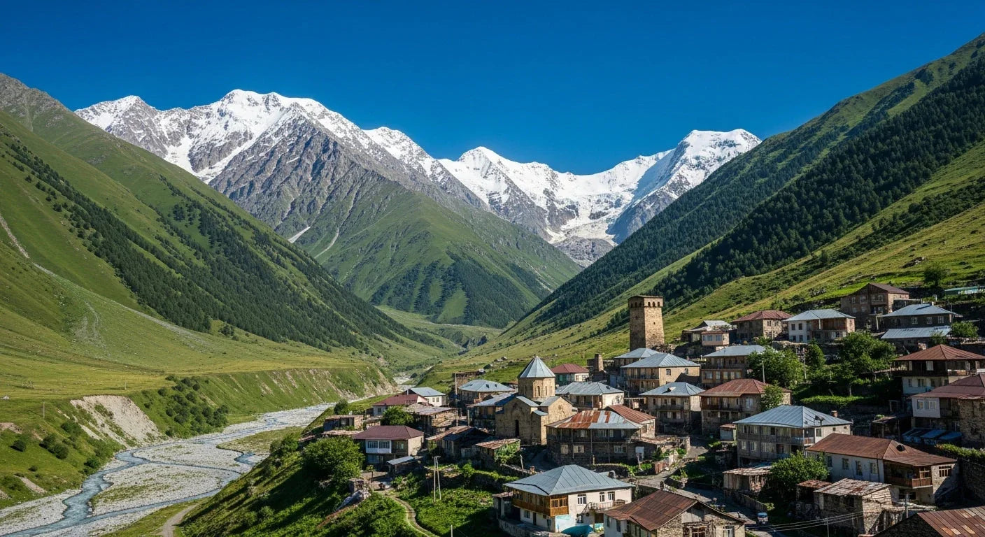 ラチャ地方｜雄大なコーカサス山脈の麓で造られるワイン