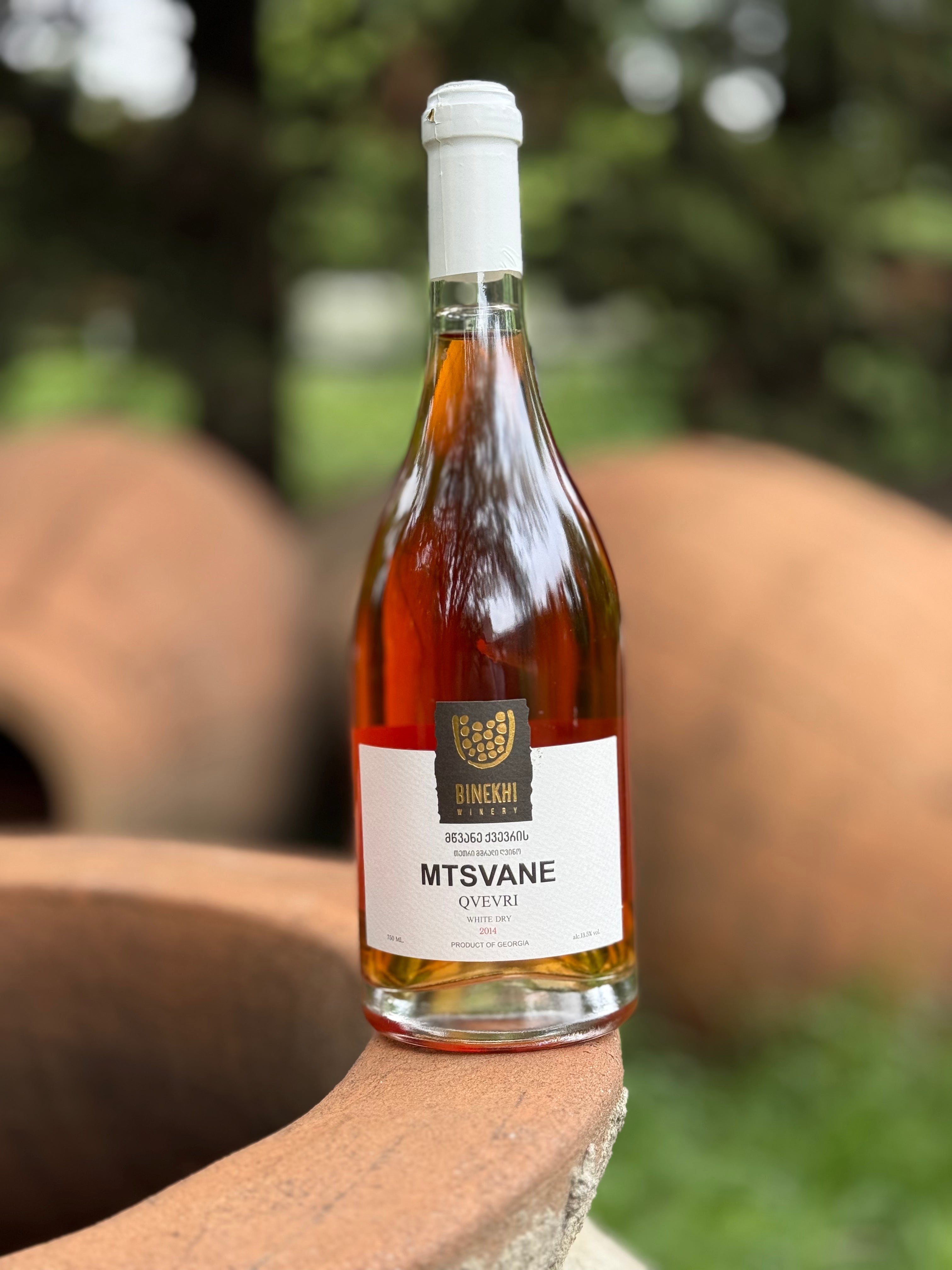 ムツヴァネ・カフリ 2014 オレンジワイン Binekhi Winery