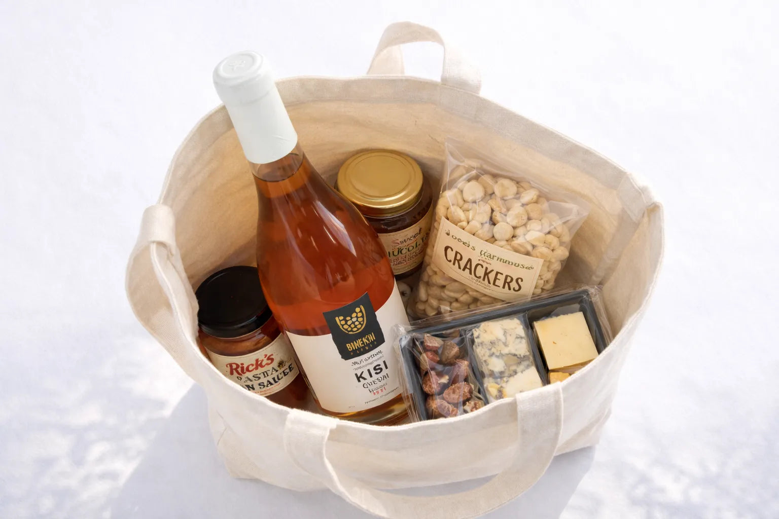 ジョージアのオレンジワインとおつまみのギフトセット