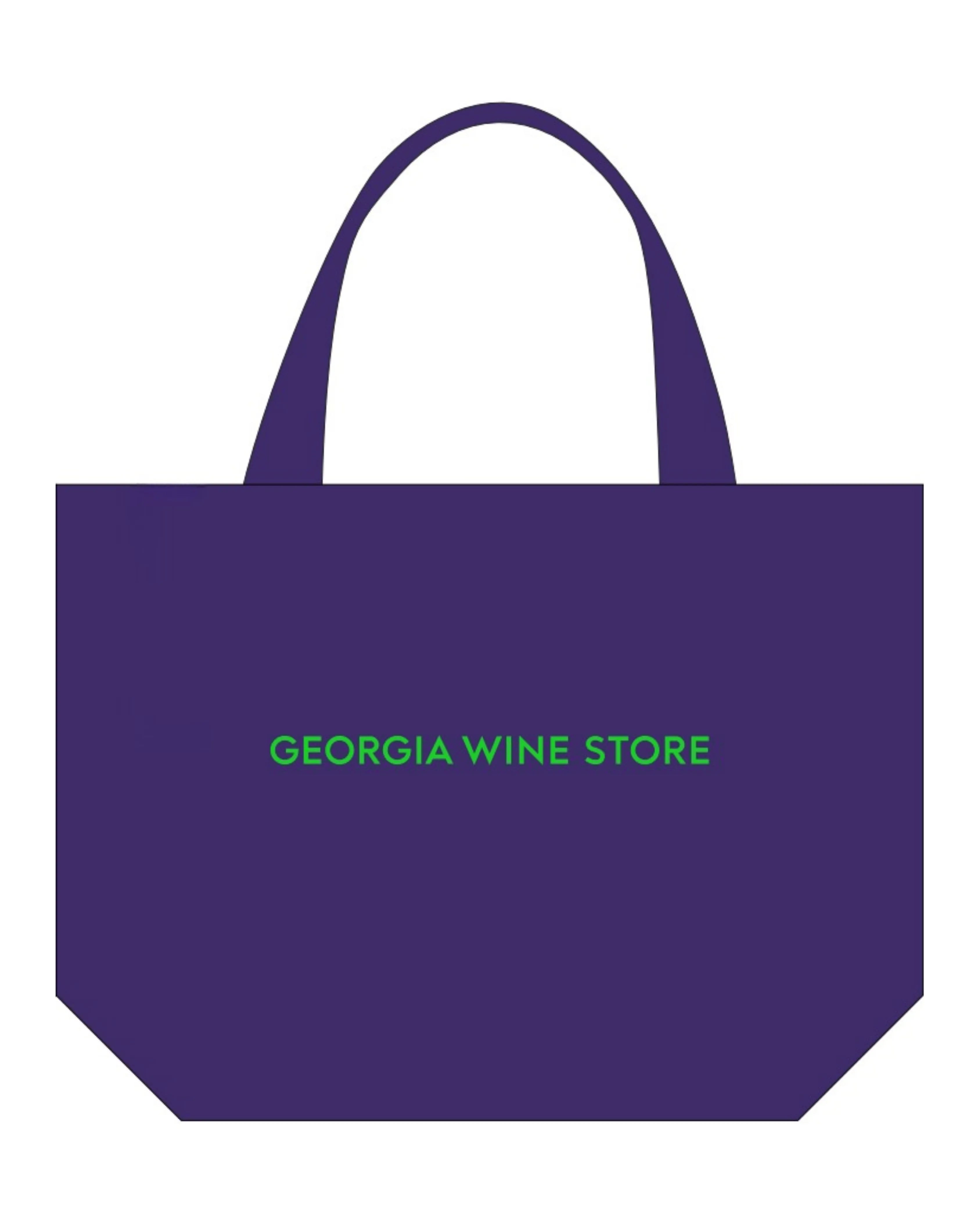 ジョージアワイン通販のサペラヴィをイメ―ジしたカラーのトートバッグ