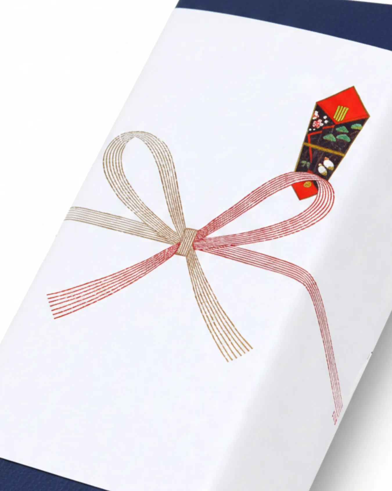 ジョージアワインのギフトボックスの熨斗紙の拡大