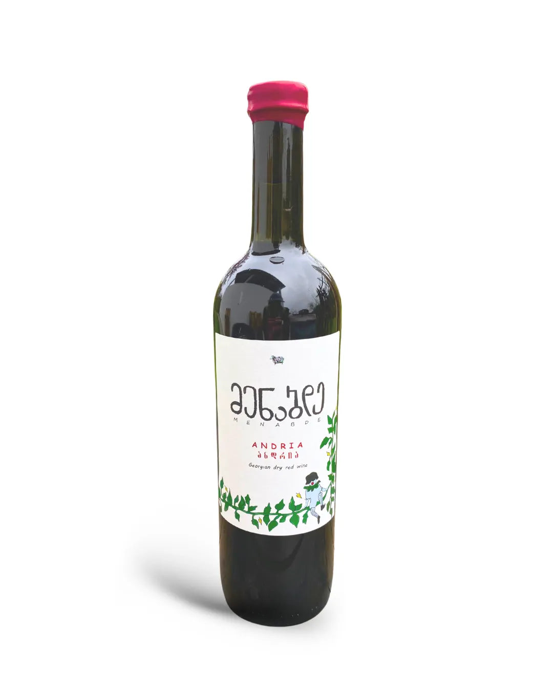 ラチャ地方のMenabdeが造る赤ワインのボトル