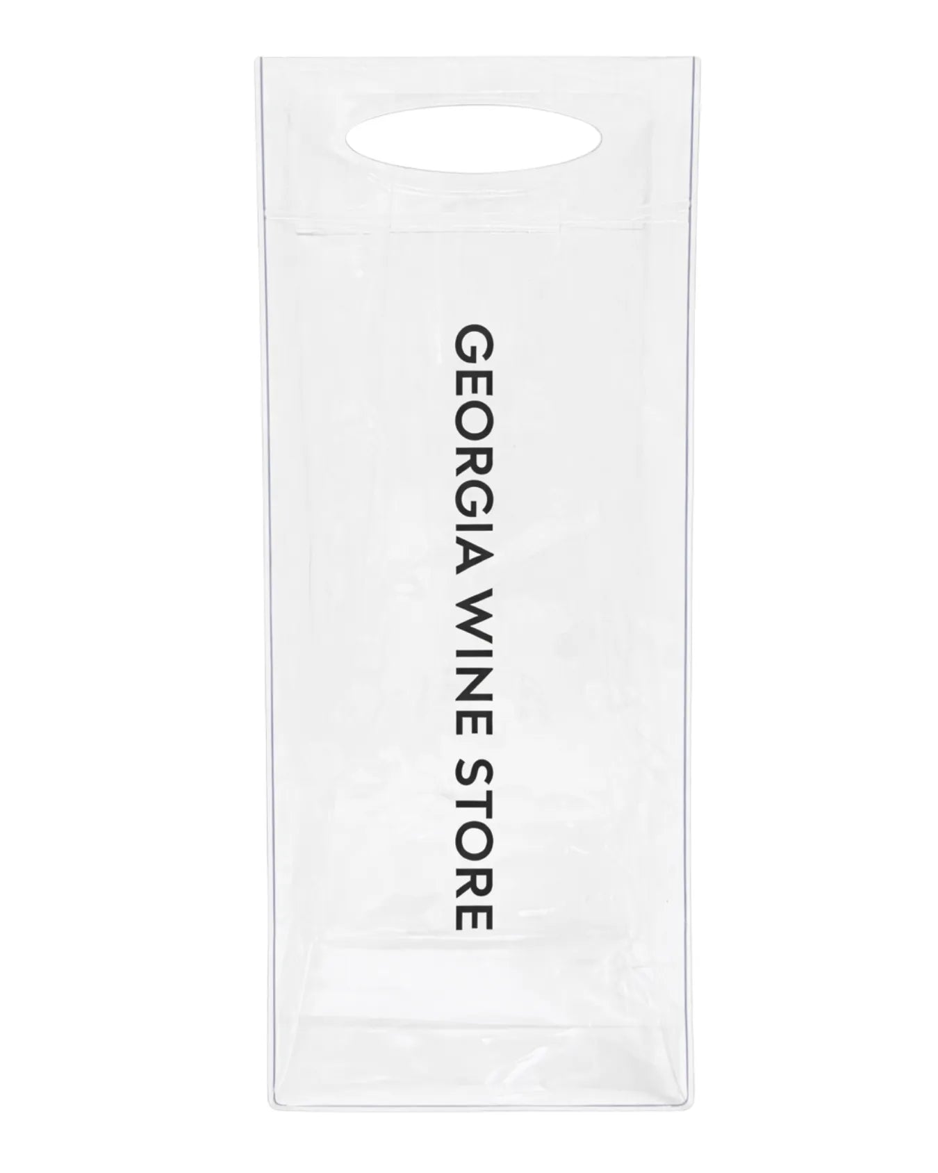 ジョージアワインストアのクリアPVCバッグ