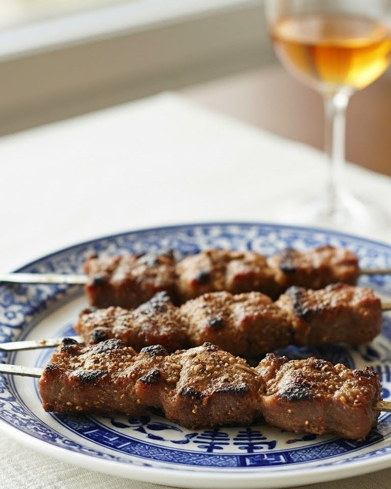 オレンジワインに合うクミンを使った中華を代表する羊料理