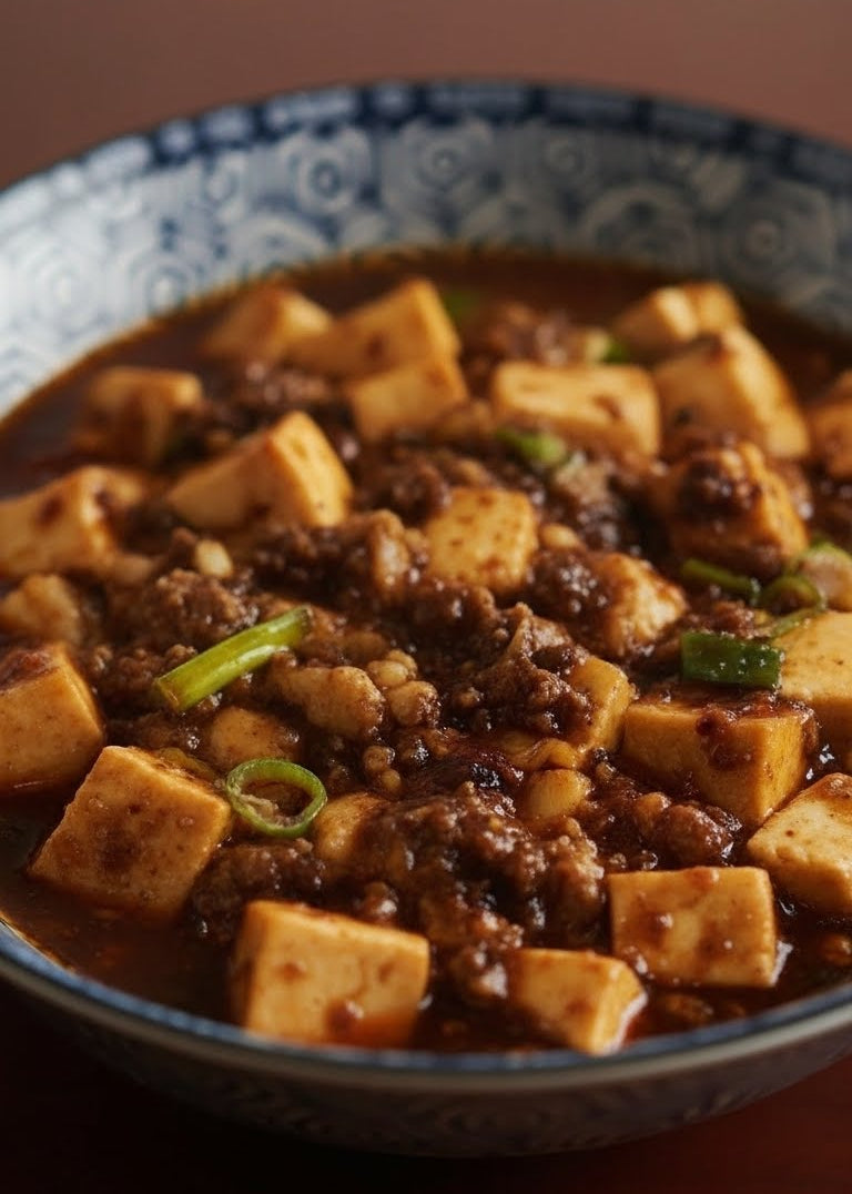オレンジワインに合う四川麻婆豆腐の山椒と絡み